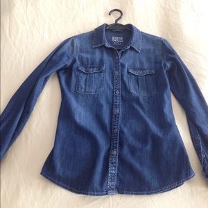 Zara denim shirt