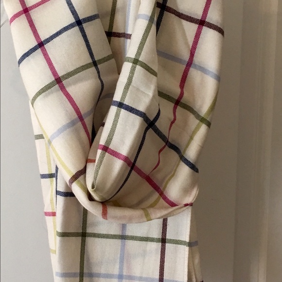 Coach Multi Colored Rectangular Scarf