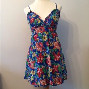 Tropical flower sundress, size small, Forever 21