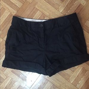 Loft clothing black shorts (size 6)