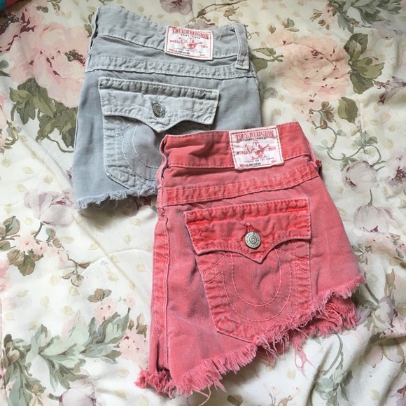 TRUE RELIGION DENIM SHORTS