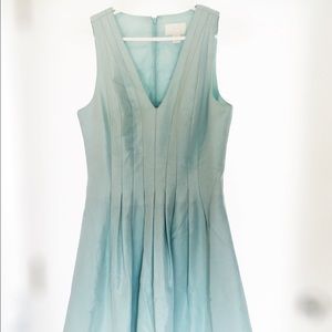 Sea foam J crew dress
