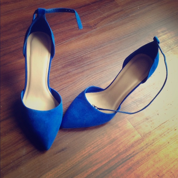Blue heels