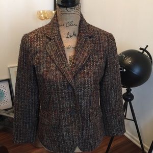 Cold Water Creek women's brown blazer p8