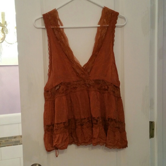 Free people lace top