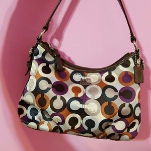 Coach mini bag, fits under the arm