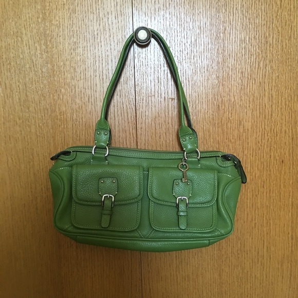 Green Fossil shoulder bag
