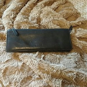 Fossil wallet black leather & most pockets ever!!!