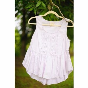 Anthropologie Light Purple Blouse