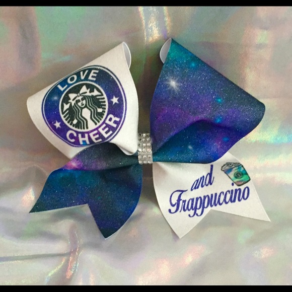 love dance/love cheer and Frappuccino cheer bows - Picture 2 of 3