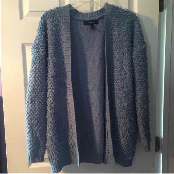 Furry cardigan