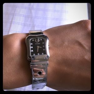 Authentic Fendi Diamond Dial Watch