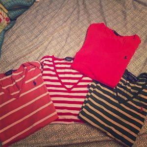Polo tshirt bundle!!! Size medium