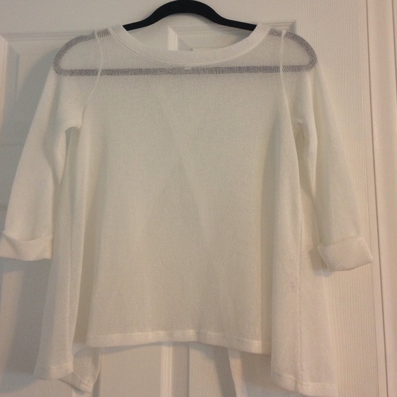 River Island split back top