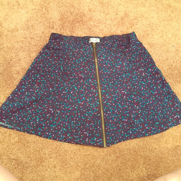 Kirra zip up circle skirt