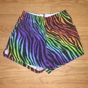 Soffe Rainbow Zebra Shorts