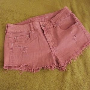 AE midrise shorts, Sz 4