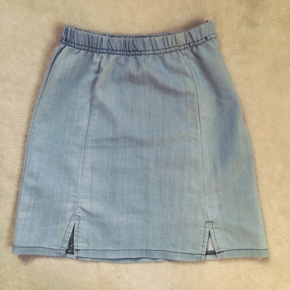 SOLD denim meana skirt