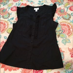 BOGO $8 tops! Black Ann Taylor Loft top!