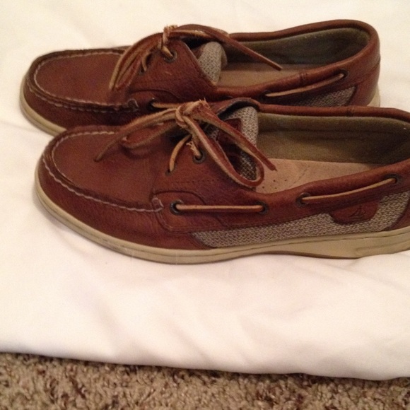 Sperry top-slider leather shoes. Size 7 1/2