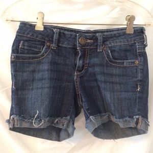Dark jean shorts, size 3, Decree