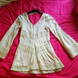 Free people lace shirt/dress