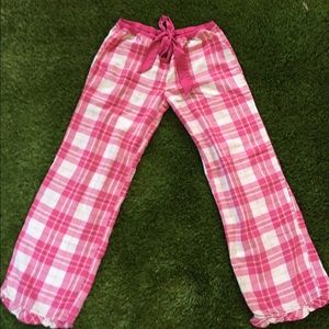 PINK Victoria's Secret Pink plaid PJ pants