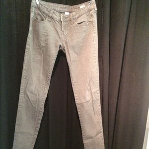 Grey Arizona skinny jeans