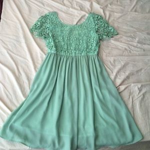 Mint dress
