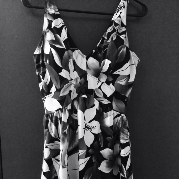 Lovely Swim wear...  Attached cover-up skirt