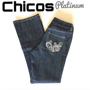 🎉  FLASH SALE❤️ Chico's Platinum Jeans