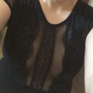 Black bodysuit
