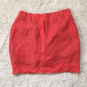 Coral skirt