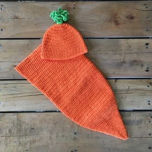 0-3m Baby Carrot Costume
