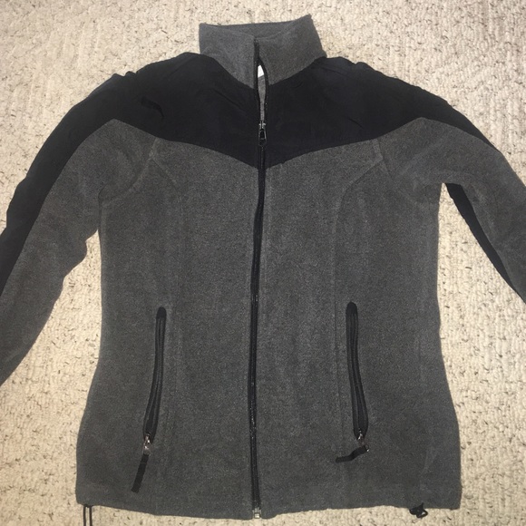 Black and gray Columbia jacket