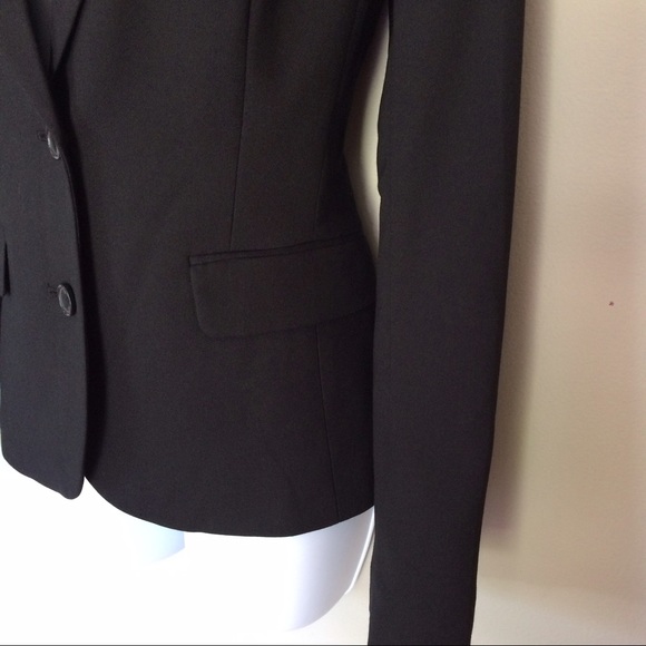 NWOT Banana Republic stretch black blazer. - Picture 7 of 8