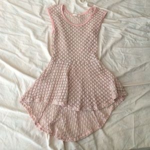 Baby doll light pink top