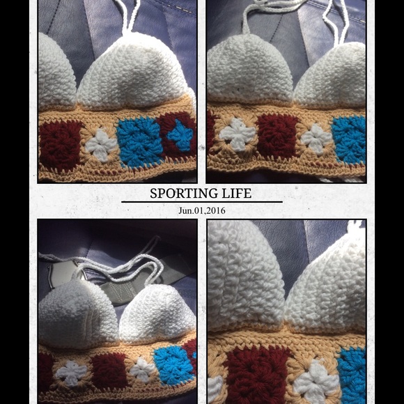 Crochet Bralette/bikini top  LIKE NO OTHER