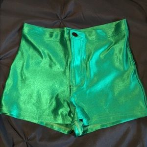 Disco shorts from American Apparel
