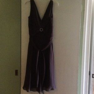 Brown formal dress