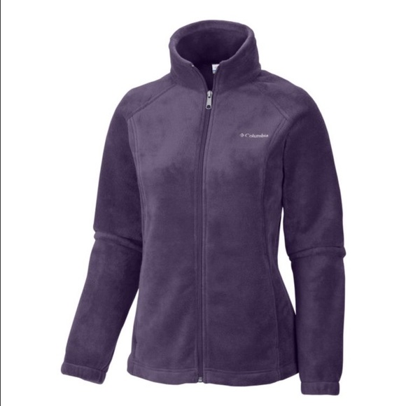 Columbia fleece zip up jacket - Picture 3 of 4