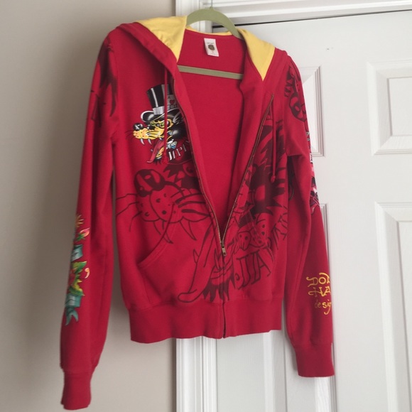 Ed Hardy by Christian Audigier Hoody Sweatshirt