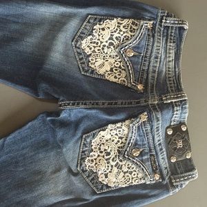 Size 30 Miss Me Boot Cut Jeans