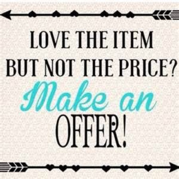 Make me an offer!