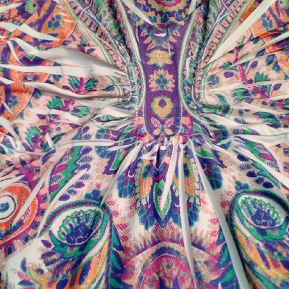 Multi-Colored Kiara Knee-Length Dress - Picture 3 of 4