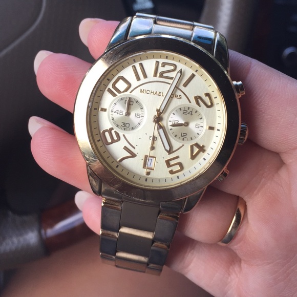 Gold Michael Kors Watch