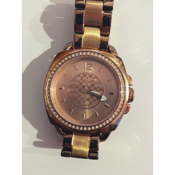 Coach watch in rose gold color . 😙😍 - Picture 2 of 2