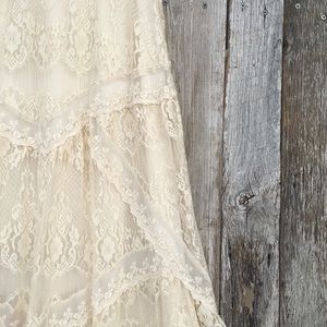 Altr'd State, small long lace skirt, worn once