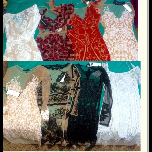 🚫SOLD🚫8 NWT For Love and Lemon Dress Bundle
