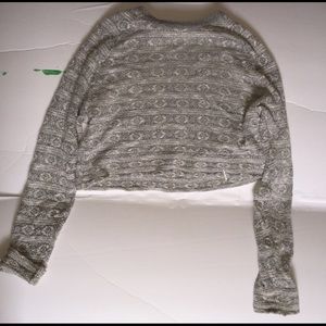 Cropped sweater from Urban Outfitters.